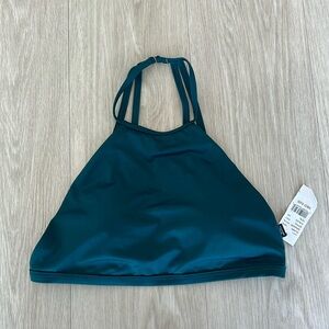 PacSun LA Hearts Teal Bikini Top